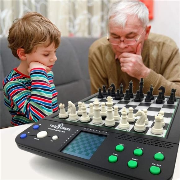 Chess Electronic Chess Set | Chess Set for Kids and Adults |Voice Chess Computer - Picture 3 of 6